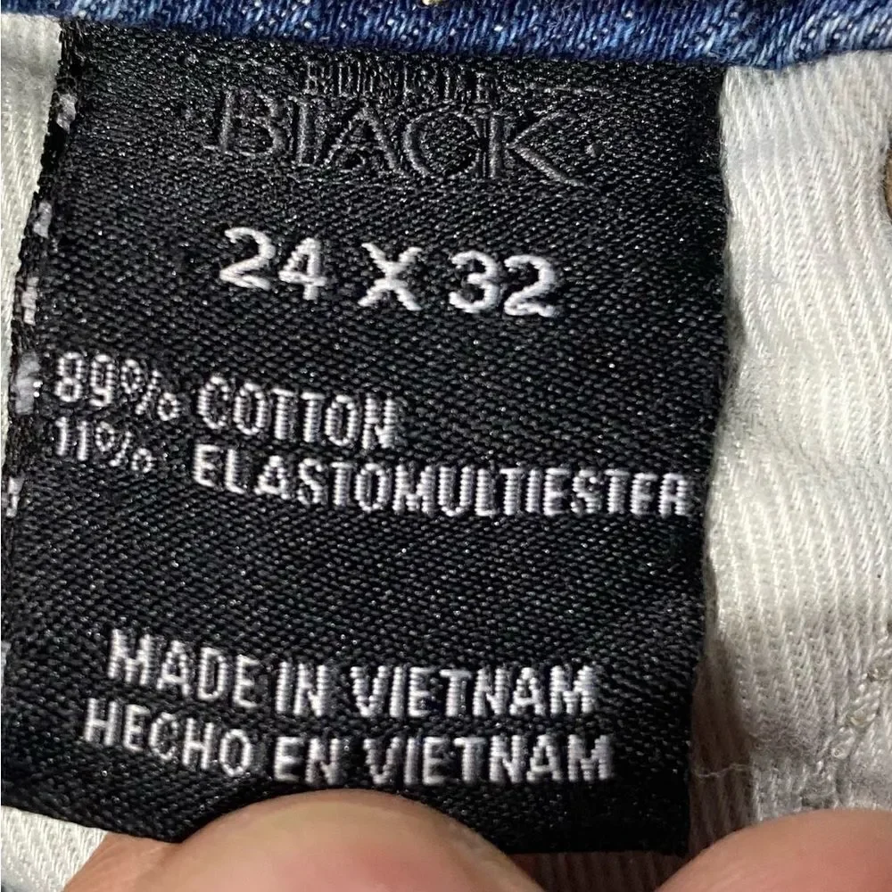 Buckle Black 24x32 Skinny Stretch Low Rise Denim Jeans Size EUC - Picture 7 of 10